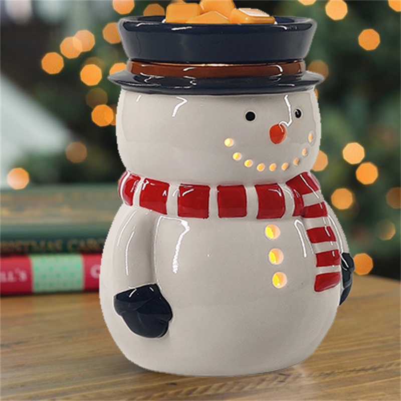 Frosty Illumination Geur Warmer -Sneeuman Chri4